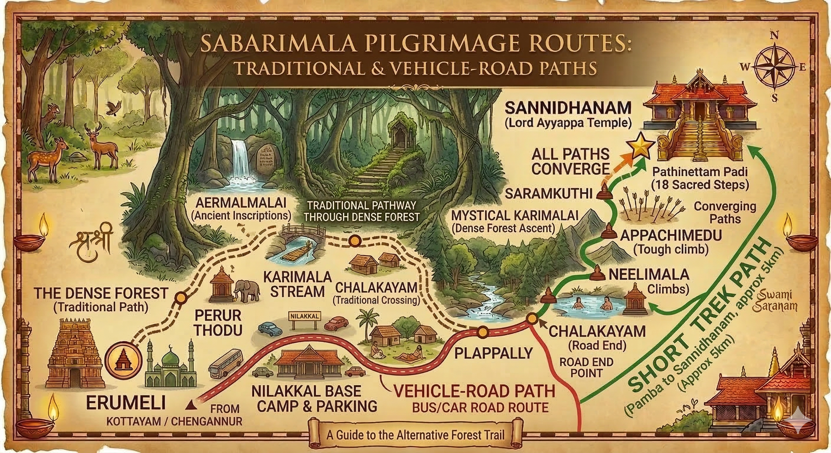 Cab services and route transfer support